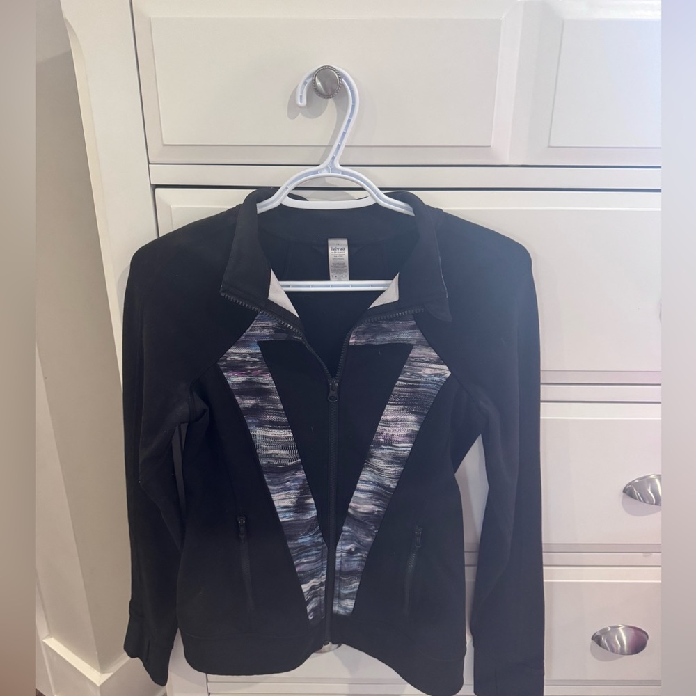 Ivivva Black and Gray Define Jacket